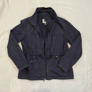 Old Navy Navy Blue Utility Jacket | Medium